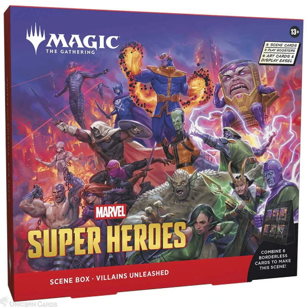 MTG Marvel Super Heroes scene box: Villains Unleashed