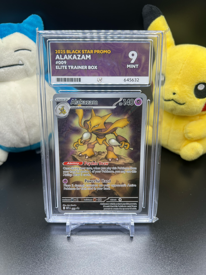 Alakazam Mega Evolutions Black Star Promo #009 Graded ACE 9
