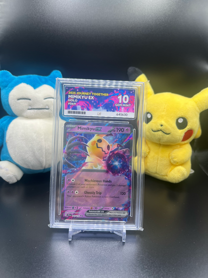 Mimikyu ex Journey Together 069/159 Graded ACE 10 - LOW POPULATION!!