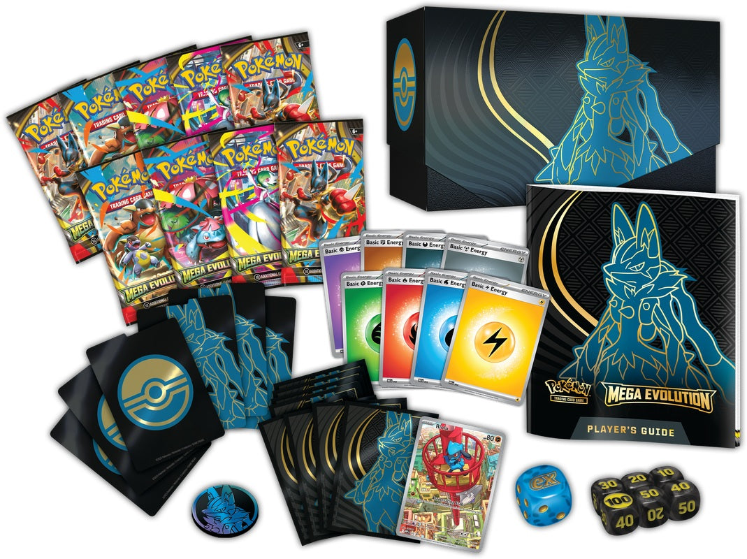 Mega Evolutions Elite Trainer Box - Lucario