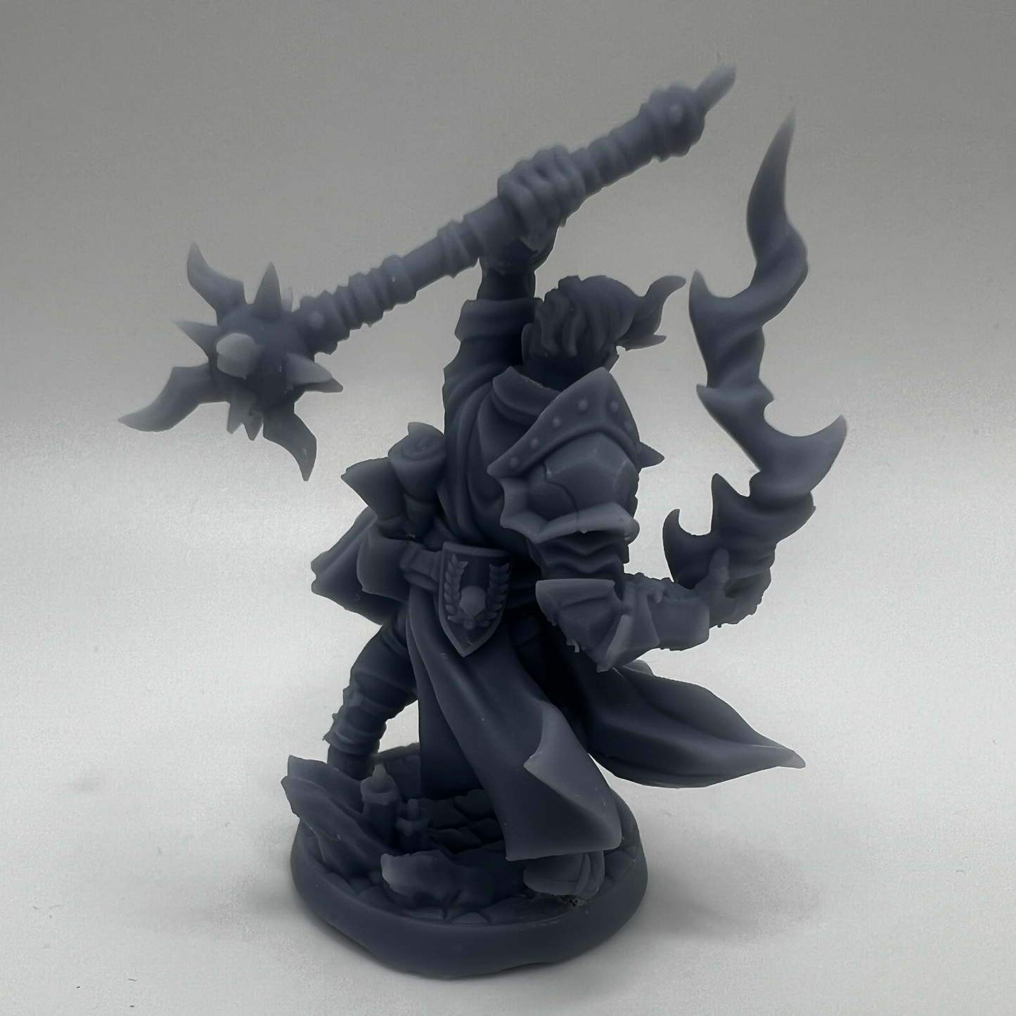 Human warlock / sorcerer miniature